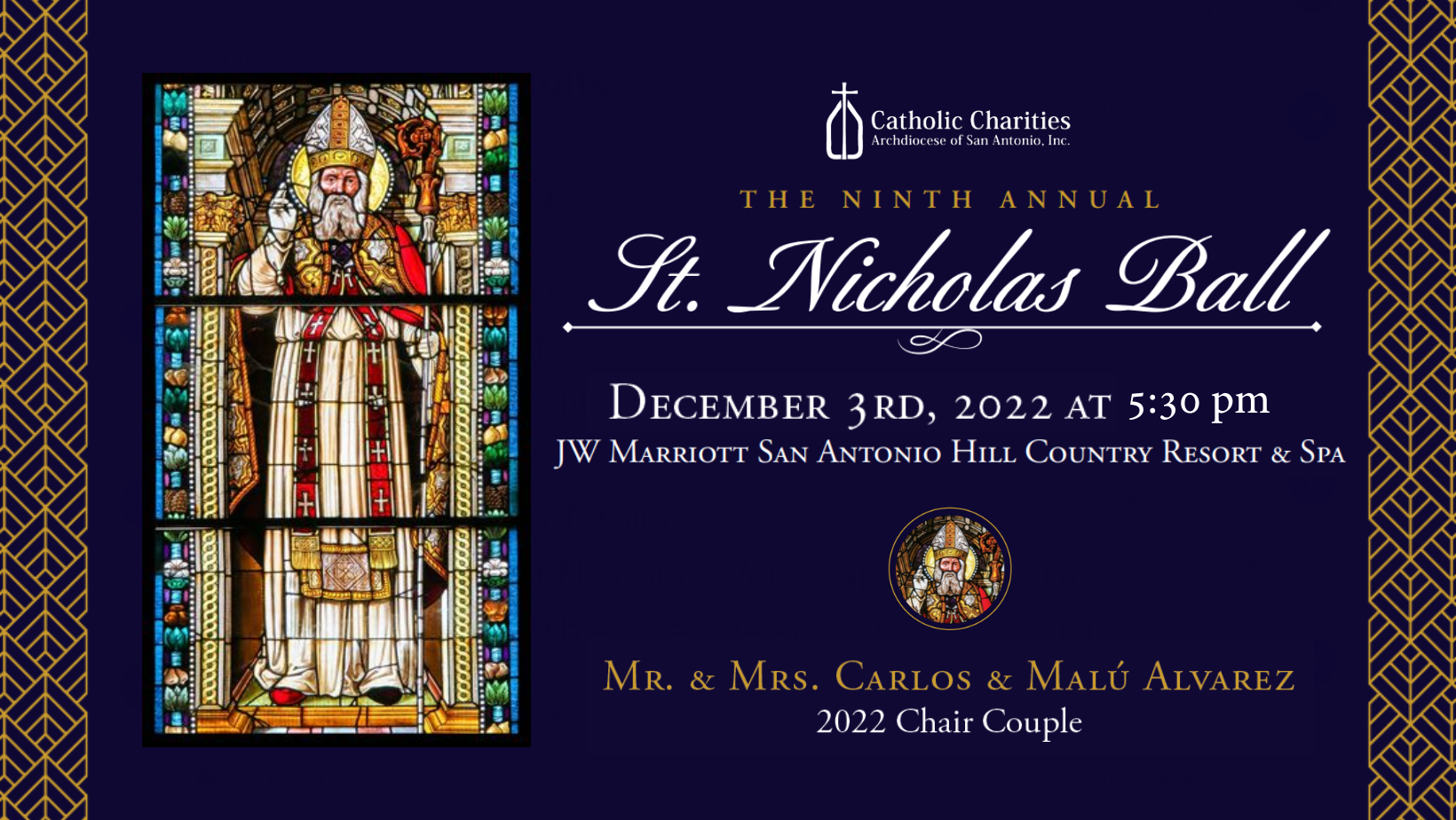 St. Nicholas Ball 2022 Catholic Charities